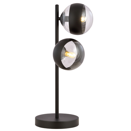 Lampa stołowa ROSSI LN2 STRIPE Emibig 1229/LN2 czarny