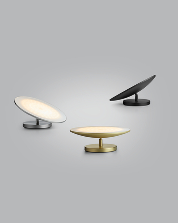 Lampa stołowa BOOM mosiądz mat LED 48W 2700K CRI90 ściemnialna