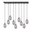 Lampa wisząca ASTRAL 9 Emibig 1266/9 czarny
