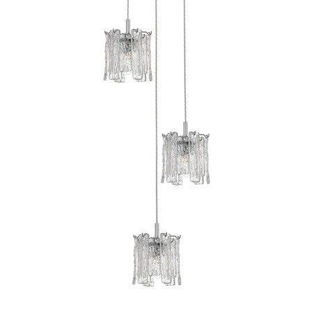 Lampa wisząca Zuma Line P0509-03D-B5AC Froze