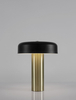 Lampa stołowa Luces Exclusivas MORELIA czarny/złoty LE42880