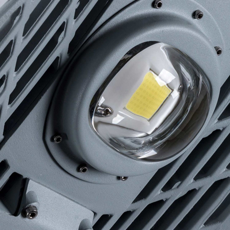 Oprawa uliczna LED Bridgelux 80W MeanWell driver IP65 aluminiowa biała obudowa