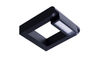 Kinkiet zewnętrzny FRAME WALL BK Azzardo AZ4308 czarny