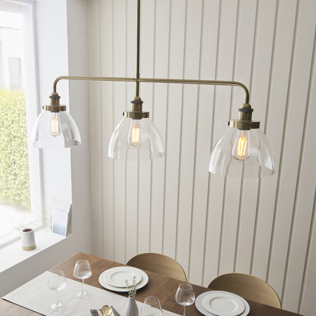 Lampa wisząca Endon Lighting Hansen 103014 mosiądz