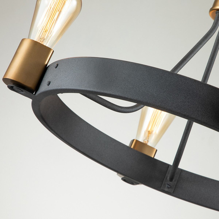 Lampa wisząca / Półplafon Silas - 4 źródła światła Quintiesse QN-SILAS-4P-DZ