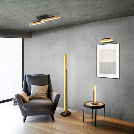 Lampa podłogowa Trio 441610132 czarny