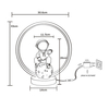 Lampa stołowa Zuma Line EX15S020U-1 LAMPA STOŁOWA ASTRONAUTA