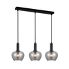 Lampa wisząca Italux Stabla PND-30084-3-BK-SG Czarny