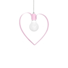 Milagro Lampa wisząca AMORE PINK 1xE27 MLP9953 RÓŻOWY
