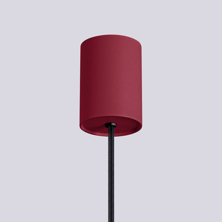 Sollux Lighting Lampa wisząca HALO 1 burgund SL.1749