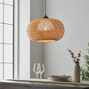 Lampa wisząca Endon Lighting Bali 101572 drewniany