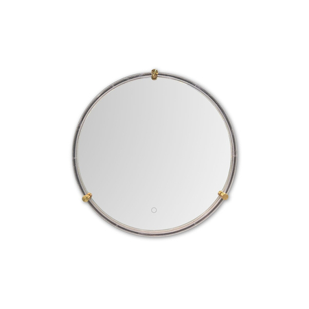 Lustro Zuma Line D2532 LUSTRO LED 60 CM CZARNE/BLACK