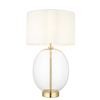 Lampa stołowa Endon Lighting Kelda Oval 99292 mosiądz