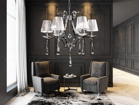 Żyrandol Lumina Deco LDP 8810-6 Venisia W6