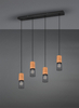 Lampa wisząca Trio 304300432 czarny