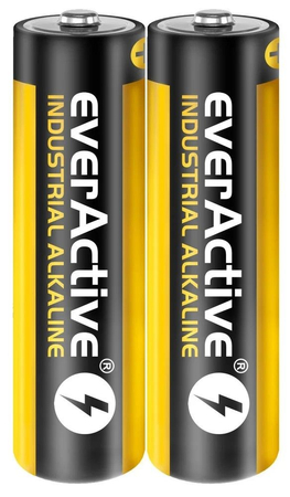 Baterie alkaliczne everActive Industrial Alkaline LR6/AA 1,5V, 2700 mAh - 2 szt.