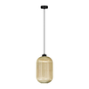 Lampa wisząca Kaja FADIGA K-5741 bursztynowy, czarny