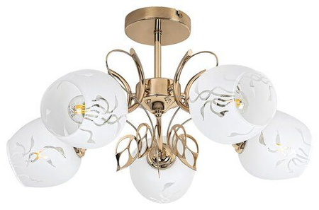 Lampa sufitowa Rabalux Fauna 5099 złoty