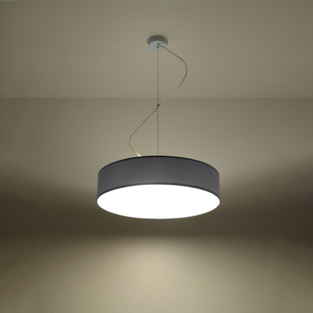 Sollux Lighting Lampa wisząca ARENA 45 szara SL.0119