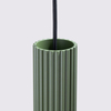 Sollux Lighting Lampa wisząca KARBON 3L zielona oliwka SL.1613