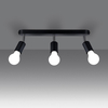 Sollux Lighting Plafon FORNES 3 czarny SL.1122