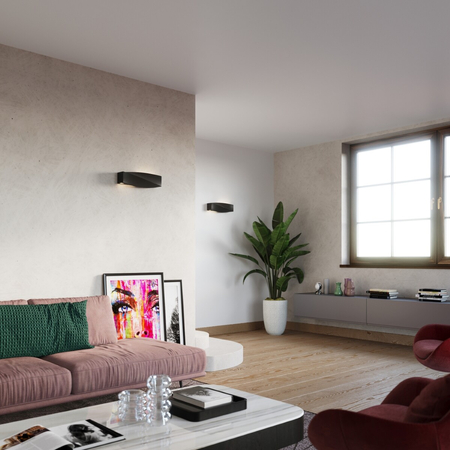 Sollux Lighting Kinkiet SIGMA czarny SL.0870