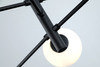 Lampa wisząca OVIEDO 6 BK/BK Azzardo AZ4420 czarny