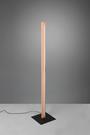 Lampa podłogowa Trio 426410130 drewniany