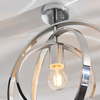 Lampa sufitowa Endon Lighting Merola 96000 chrom
