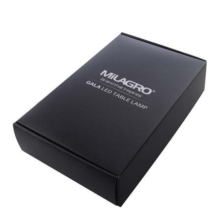 Milagro LAMPKA BIURKOWA GALA 6W LED BRĄZOWA ML139 Brązowy