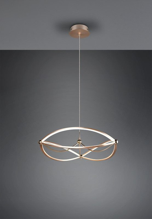 Lampa wisząca Trio 321210108 złoty