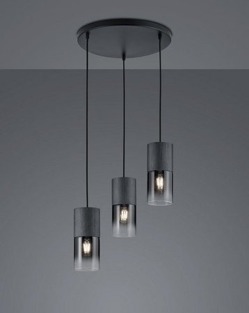 Lampa wisząca Trio 310630332 czarny