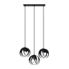 Sollux Lighting Lampa wisząca TULOS 3L czarna SL.1089