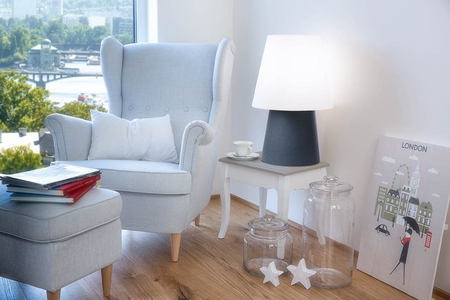 Lampa stojąca No.1 zewnętrzna ogrodowa 2700K Biała ciepła 60cm, antracyt 32525W 
