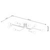 Sollux Lighting Żyrandol VECTOR 8 biały SL.1444