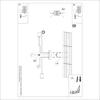 Sollux Lighting Żyrandol TIMBO 4 biały SL.1665