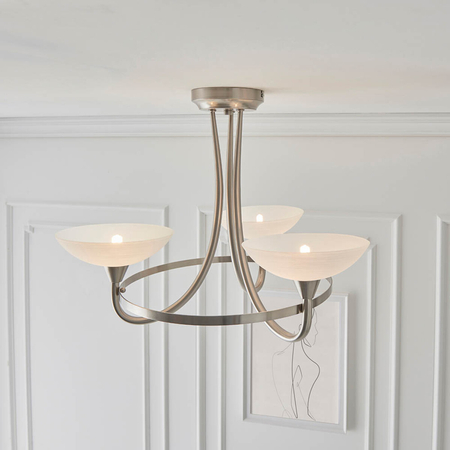 Lampa sufitowa Endon Lighting Cagney CAGNEY-3SC chrom