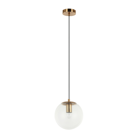 Lampa wisząca Italux Sarpo PND-58867-1S-BK-BRO Mosiądz