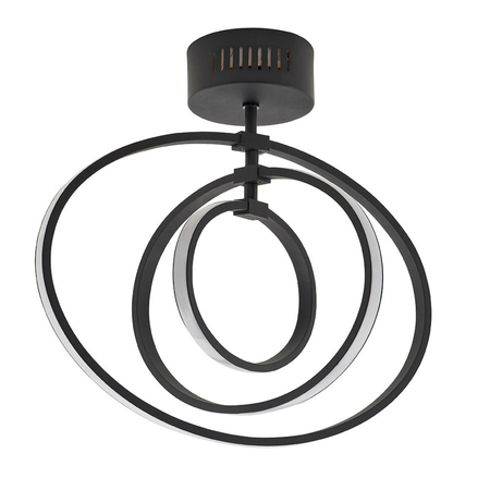 Lampa sufitowa Endon Lighting Avali 80682 czarny