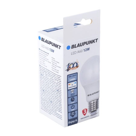 Zestaw 10 sztuk - Blaupunkt Żarówki LED E27 12W barwa naturalna