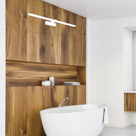 Milagro Kinkiet Splash 60cm 12W LED Biały ML5618 BIAŁY