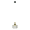 Milagro Lampa wisząca LUMI 1xG9 ML9747 CZARNY + ZŁOTY