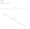 Kinkiet Maxlight FINGER90 W0214 biały