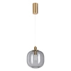 Lampa wisząca - Polar dymiony/szary