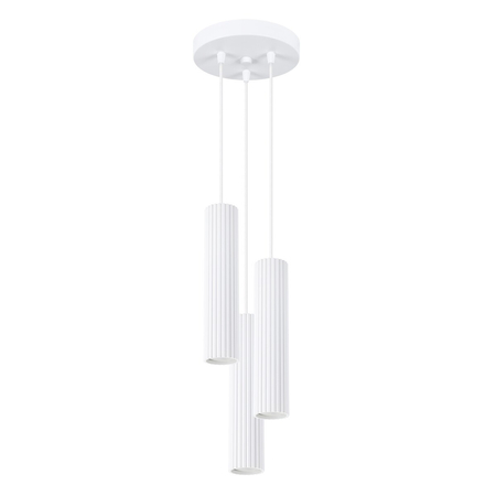 Sollux Lighting Lampa wisząca KARBON 3P biały SL.1538