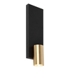 Milagro GENESIS WALL BLACK GOLD 1xGU10 ML0379 CZARNY / ZŁOTY