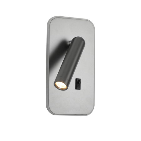 Kinkiet Italux WL-83957-1-GR Szary