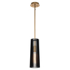 Lampa wisząca Linara - 1 źródło światła Quintiesse QN-LINARA-P-BK