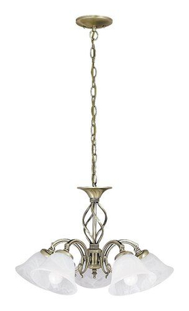 Żyrandol Rabalux Beckworth 7135 brąz