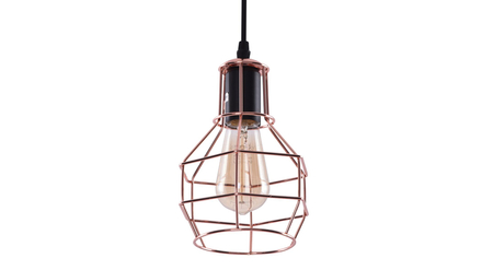Lampa wisząca CARRON 1 COPPER Azzardo AZ1659 miedziany